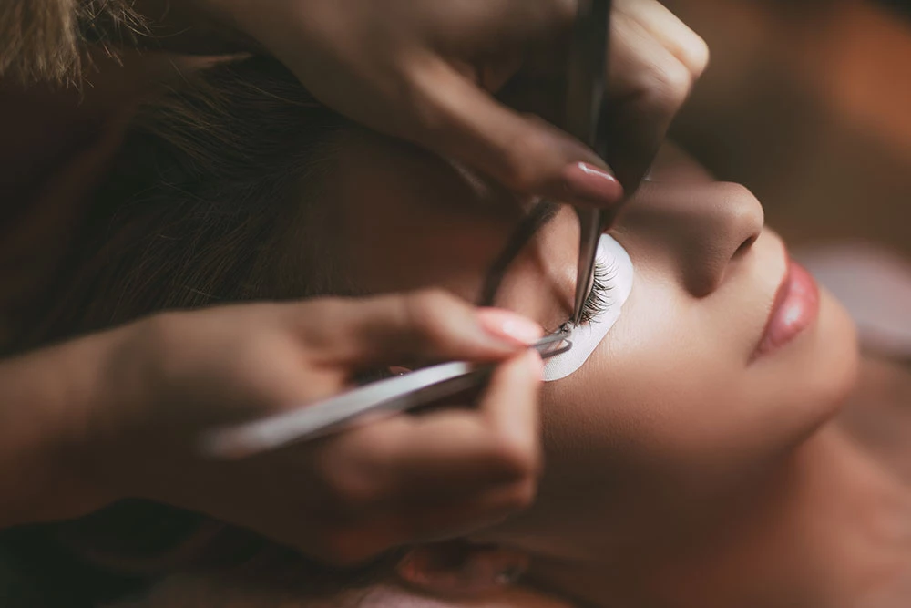 Extension cils effet cashemire